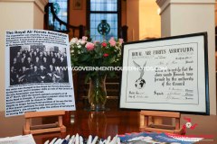 25/03/2026: Royal Air Force Association Isle of Man Reception at Government House, Douglas, Isle of Man. PICTURE BY DAVE KNEEN PHOTOGRAPHY.
