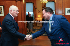 25/03/2026: Royal Air Force Association Isle of Man Reception at Government House, Douglas, Isle of Man. PICTURE BY DAVE KNEEN PHOTOGRAPHY.