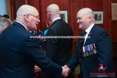 25/03/2026: Royal Air Force Association Isle of Man Reception at Government House, Douglas, Isle of Man. PICTURE BY DAVE KNEEN PHOTOGRAPHY.