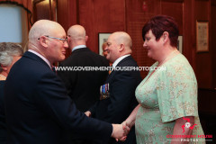 25/03/2026: Royal Air Force Association Isle of Man Reception at Government House, Douglas, Isle of Man. PICTURE BY DAVE KNEEN PHOTOGRAPHY.