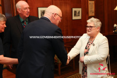 25/03/2026: Royal Air Force Association Isle of Man Reception at Government House, Douglas, Isle of Man. PICTURE BY DAVE KNEEN PHOTOGRAPHY.