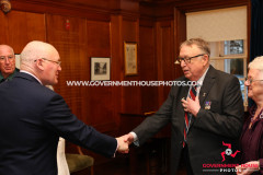 25/03/2026: Royal Air Force Association Isle of Man Reception at Government House, Douglas, Isle of Man. PICTURE BY DAVE KNEEN PHOTOGRAPHY.