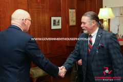 25/03/2026: Royal Air Force Association Isle of Man Reception at Government House, Douglas, Isle of Man. PICTURE BY DAVE KNEEN PHOTOGRAPHY.