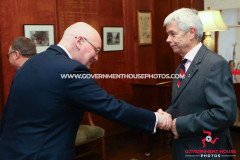 25/03/2026: Royal Air Force Association Isle of Man Reception at Government House, Douglas, Isle of Man. PICTURE BY DAVE KNEEN PHOTOGRAPHY.