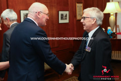 25/03/2026: Royal Air Force Association Isle of Man Reception at Government House, Douglas, Isle of Man. PICTURE BY DAVE KNEEN PHOTOGRAPHY.