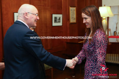 25/03/2026: Royal Air Force Association Isle of Man Reception at Government House, Douglas, Isle of Man. PICTURE BY DAVE KNEEN PHOTOGRAPHY.