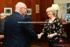 25/03/2026: Royal Air Force Association Isle of Man Reception at Government House, Douglas, Isle of Man. PICTURE BY DAVE KNEEN PHOTOGRAPHY.