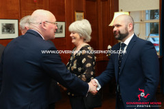 25/03/2026: Royal Air Force Association Isle of Man Reception at Government House, Douglas, Isle of Man. PICTURE BY DAVE KNEEN PHOTOGRAPHY.