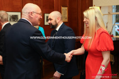 25/03/2026: Royal Air Force Association Isle of Man Reception at Government House, Douglas, Isle of Man. PICTURE BY DAVE KNEEN PHOTOGRAPHY.