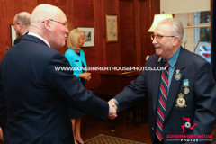 25/03/2026: Royal Air Force Association Isle of Man Reception at Government House, Douglas, Isle of Man. PICTURE BY DAVE KNEEN PHOTOGRAPHY.