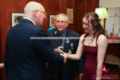 25/03/2026: Royal Air Force Association Isle of Man Reception at Government House, Douglas, Isle of Man. PICTURE BY DAVE KNEEN PHOTOGRAPHY.