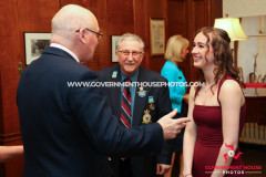 25/03/2026: Royal Air Force Association Isle of Man Reception at Government House, Douglas, Isle of Man. PICTURE BY DAVE KNEEN PHOTOGRAPHY.