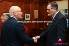 25/03/2026: Royal Air Force Association Isle of Man Reception at Government House, Douglas, Isle of Man. PICTURE BY DAVE KNEEN PHOTOGRAPHY.