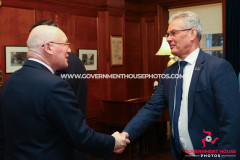 25/03/2026: Royal Air Force Association Isle of Man Reception at Government House, Douglas, Isle of Man. PICTURE BY DAVE KNEEN PHOTOGRAPHY.