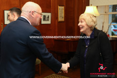 25/03/2026: Royal Air Force Association Isle of Man Reception at Government House, Douglas, Isle of Man. PICTURE BY DAVE KNEEN PHOTOGRAPHY.