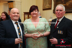 25/03/2026: Royal Air Force Association Isle of Man Reception at Government House, Douglas, Isle of Man. PICTURE BY DAVE KNEEN PHOTOGRAPHY.