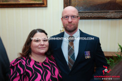 25/03/2026: Royal Air Force Association Isle of Man Reception at Government House, Douglas, Isle of Man. PICTURE BY DAVE KNEEN PHOTOGRAPHY.