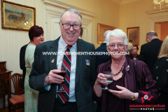 25/03/2026: Royal Air Force Association Isle of Man Reception at Government House, Douglas, Isle of Man. PICTURE BY DAVE KNEEN PHOTOGRAPHY.