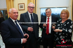 25/03/2026: Royal Air Force Association Isle of Man Reception at Government House, Douglas, Isle of Man. PICTURE BY DAVE KNEEN PHOTOGRAPHY.