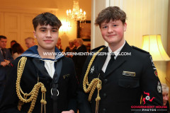 25/03/2026: Royal Air Force Association Isle of Man Reception at Government House, Douglas, Isle of Man. PICTURE BY DAVE KNEEN PHOTOGRAPHY.