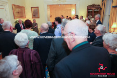 25/03/2026: Royal Air Force Association Isle of Man Reception at Government House, Douglas, Isle of Man. PICTURE BY DAVE KNEEN PHOTOGRAPHY.