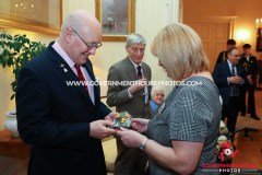 25/03/2026: Royal Air Force Association Isle of Man Reception at Government House, Douglas, Isle of Man. PICTURE BY DAVE KNEEN PHOTOGRAPHY.