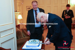 25/03/2026: Royal Air Force Association Isle of Man Reception at Government House, Douglas, Isle of Man. PICTURE BY DAVE KNEEN PHOTOGRAPHY.