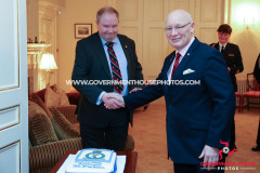25/03/2026: Royal Air Force Association Isle of Man Reception at Government House, Douglas, Isle of Man. PICTURE BY DAVE KNEEN PHOTOGRAPHY.