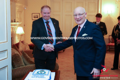 25/03/2026: Royal Air Force Association Isle of Man Reception at Government House, Douglas, Isle of Man. PICTURE BY DAVE KNEEN PHOTOGRAPHY.