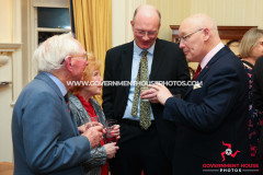 25/03/2026: Royal Air Force Association Isle of Man Reception at Government House, Douglas, Isle of Man. PICTURE BY DAVE KNEEN PHOTOGRAPHY.