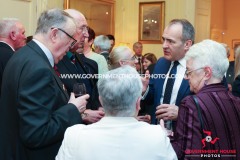 25/03/2026: Royal Air Force Association Isle of Man Reception at Government House, Douglas, Isle of Man. PICTURE BY DAVE KNEEN PHOTOGRAPHY.