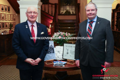 25/03/2026: Royal Air Force Association Isle of Man Reception at Government House, Douglas, Isle of Man. PICTURE BY DAVE KNEEN PHOTOGRAPHY.