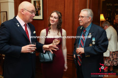 25/03/2026: Royal Air Force Association Isle of Man Reception at Government House, Douglas, Isle of Man. PICTURE BY DAVE KNEEN PHOTOGRAPHY.