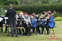 Beating Retreat at Government House, Isle of Man, on Tynwald Day 2025 -