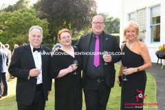 Beating Retreat at Government House, Isle of Man, on Tynwald Day 2025 -
