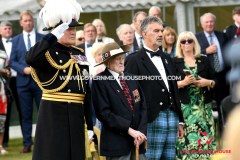 Beating Retreat at Government House, Isle of Man, on Tynwald Day 2025 -