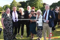 Beating Retreat at Government House, Isle of Man, on Tynwald Day 2025 -