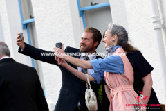 Beating Retreat at Government House, Isle of Man, on Tynwald Day 2025 -