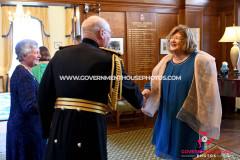 Beating Retreat at Government House, Isle of Man, on Tynwald Day 2025 -