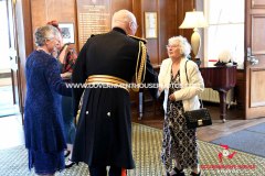 Beating Retreat at Government House, Isle of Man, on Tynwald Day 2025 -