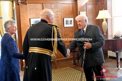 Beating Retreat at Government House, Isle of Man, on Tynwald Day 2025 -