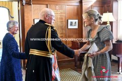 Beating Retreat at Government House, Isle of Man, on Tynwald Day 2025 -