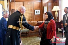 Beating Retreat at Government House, Isle of Man, on Tynwald Day 2025 -