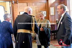 Beating Retreat at Government House, Isle of Man, on Tynwald Day 2025 -