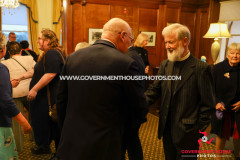 BEM Investiture of Mr Gerry Callister. Photo by Callum Staley (Government House Photos)