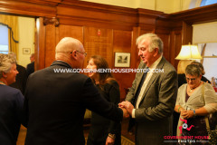 BEM Investiture of Mr Gerry Callister. Photo by Callum Staley (Government House Photos)