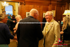 BEM Investiture of Mr Gerry Callister. Photo by Callum Staley (Government House Photos)