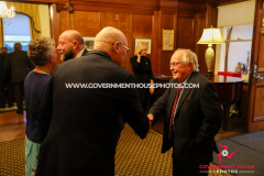 BEM Investiture of Mr Gerry Callister. Photo by Callum Staley (Government House Photos)