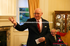 BEM Investiture of Mr Gerry Callister. Photo by Callum Staley (Government House Photos)