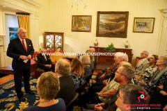 BEM Investiture of Mr Gerry Callister. Photo by Callum Staley (Government House Photos)